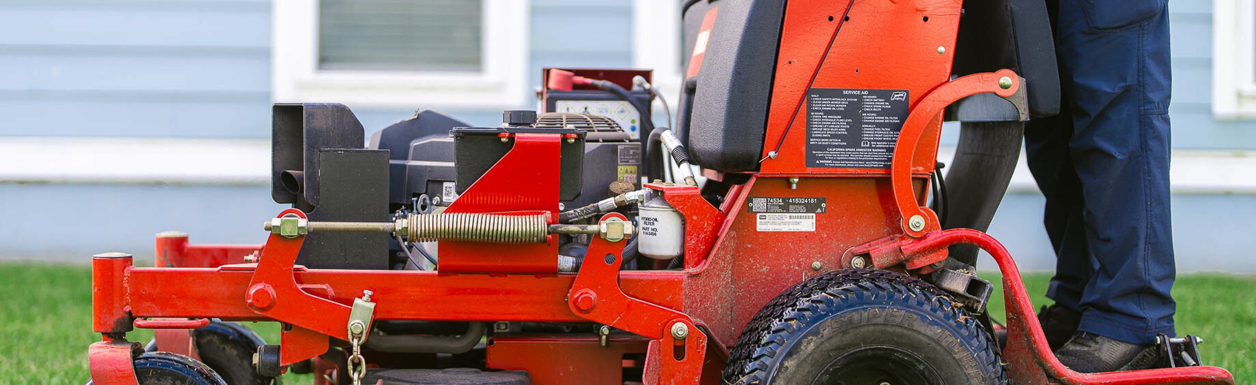 Standing Lawn Mower